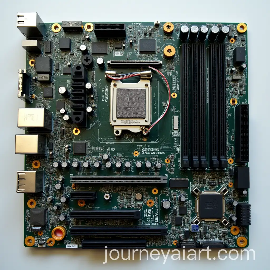Mainboard-with-ThroughHole-Components