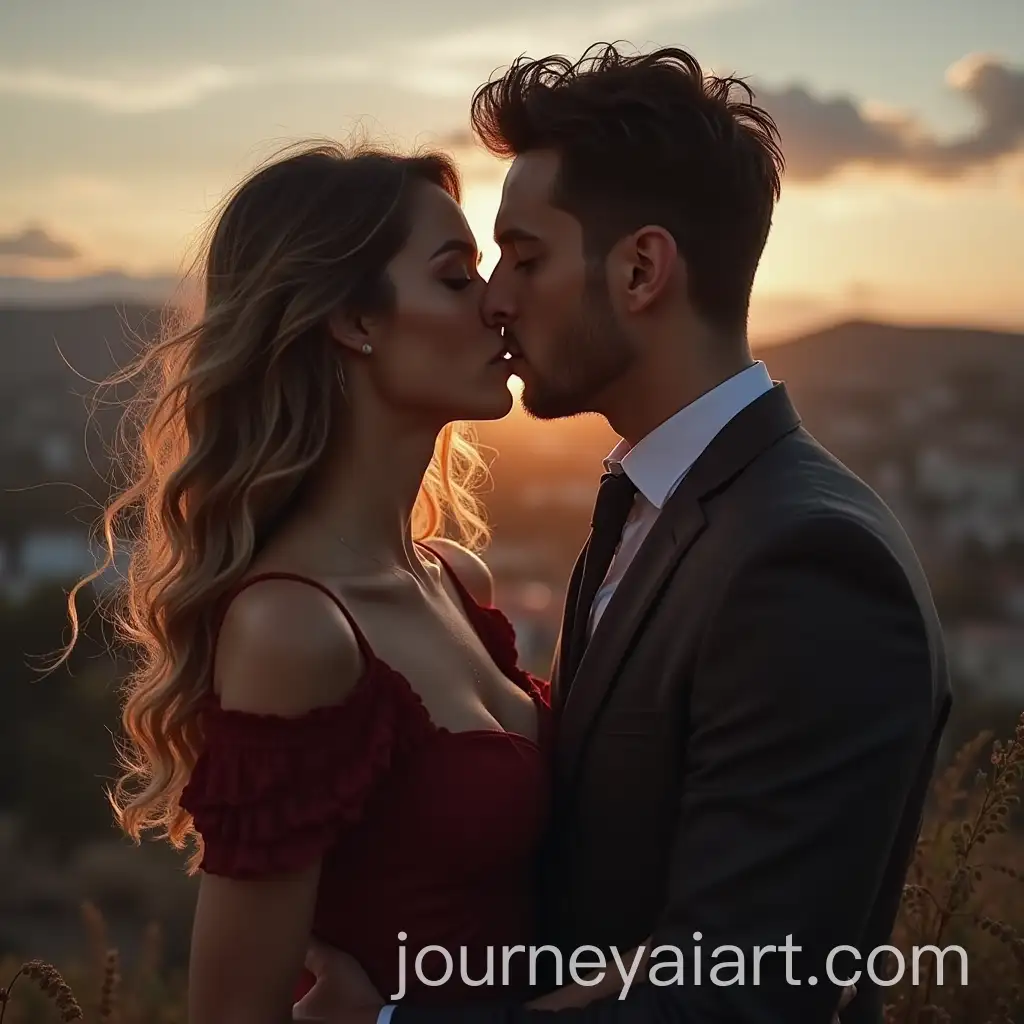 Kenan-Yildiz-and-Arda-Gler-Sharing-a-Kiss