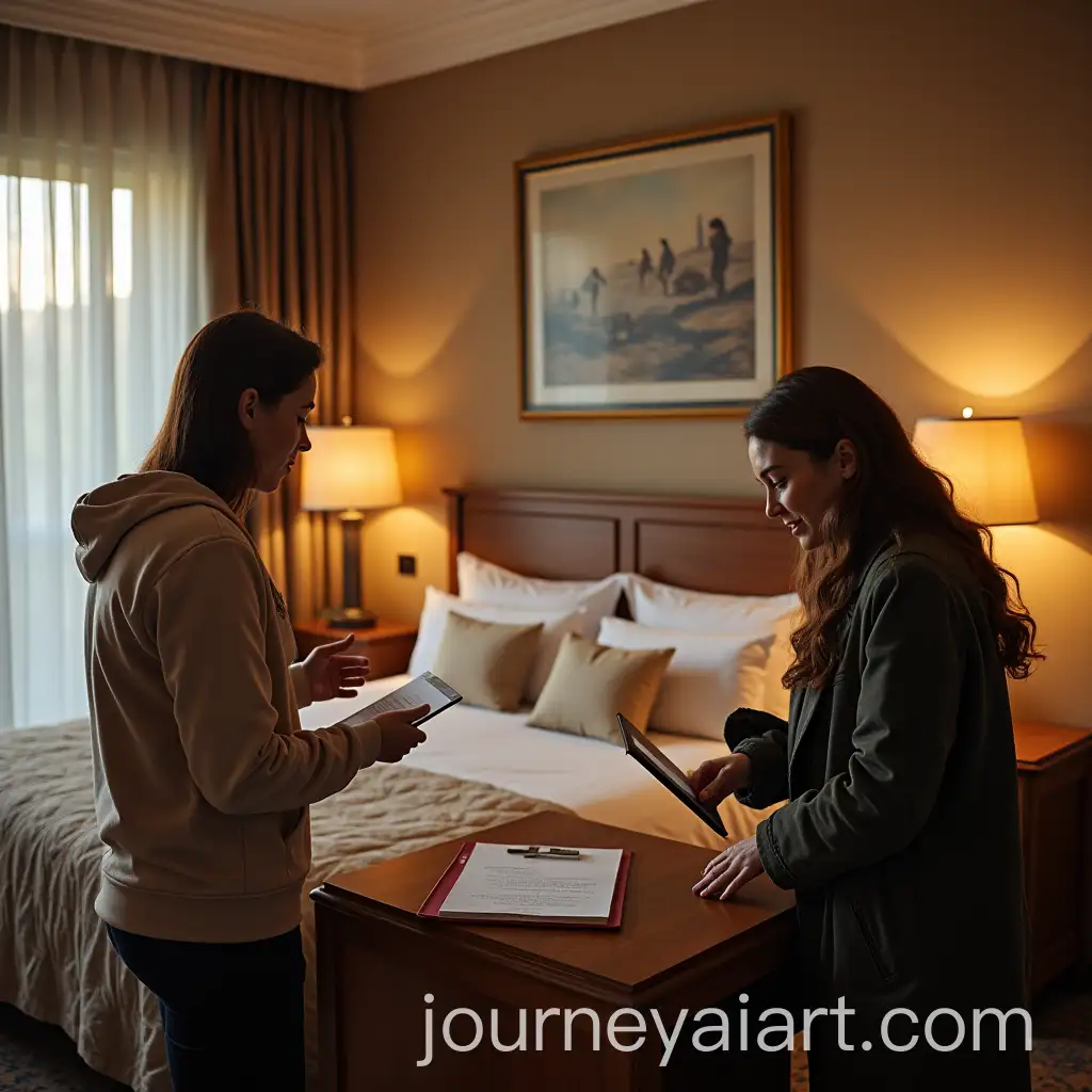 Family-Booking-a-Hotel-Stay-with-Custom-Menu-and-Extras-Selection