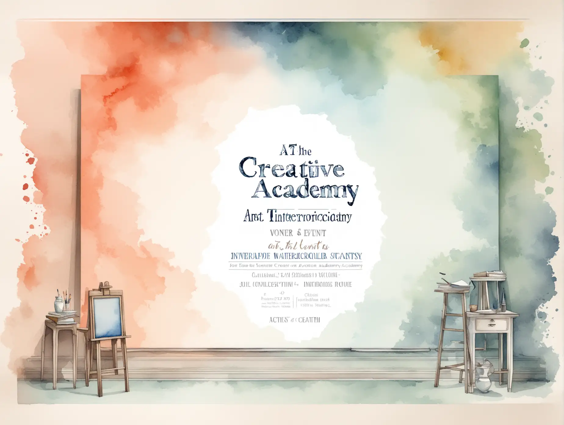 Creative-Academy-Event-Poster-in-Classic-Watercolor-Style