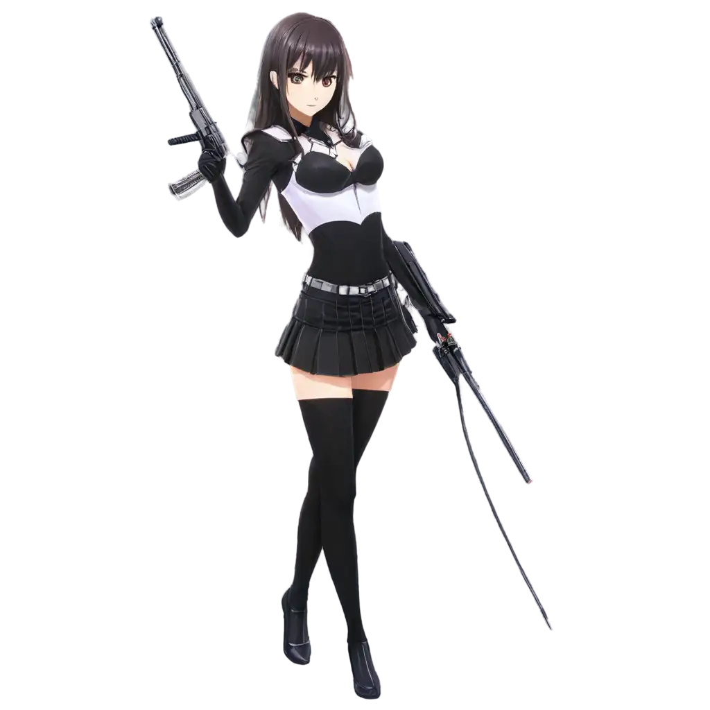 Anime-Woman-Holding-Weapon-PNG-HighQuality-Transparent-Image-for-Creative-Use