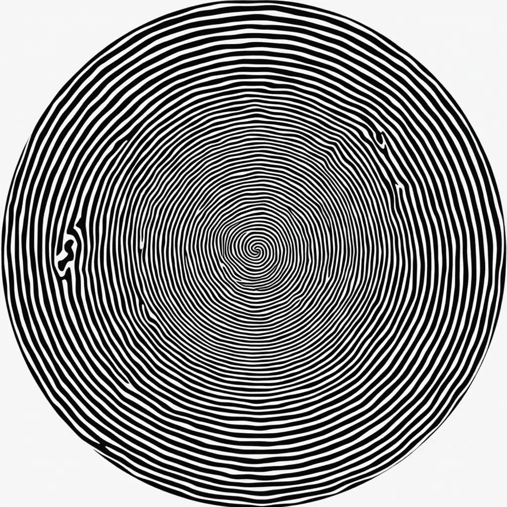 Mesmerizing Hypnotic Spiral Design in 800x800 DPI