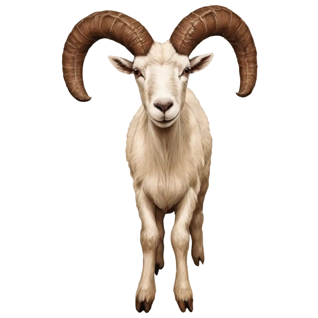 Elegant-Goat-PNG-Image-Enhance-Your-Designs-with-Clarity