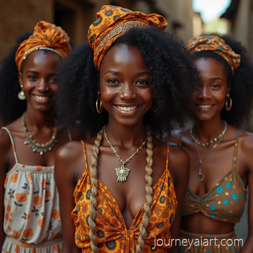 Portrait-of-African-Women-in-a-Natural-Setting