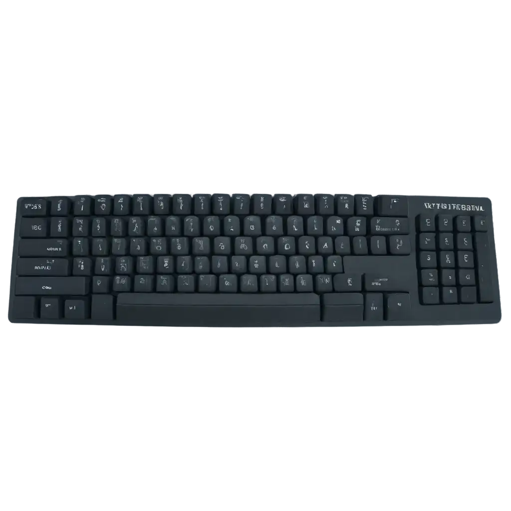 HighQuality-Keyboard-PNG-Image-for-Versatile-Usage-and-Clear-Digital-Designs