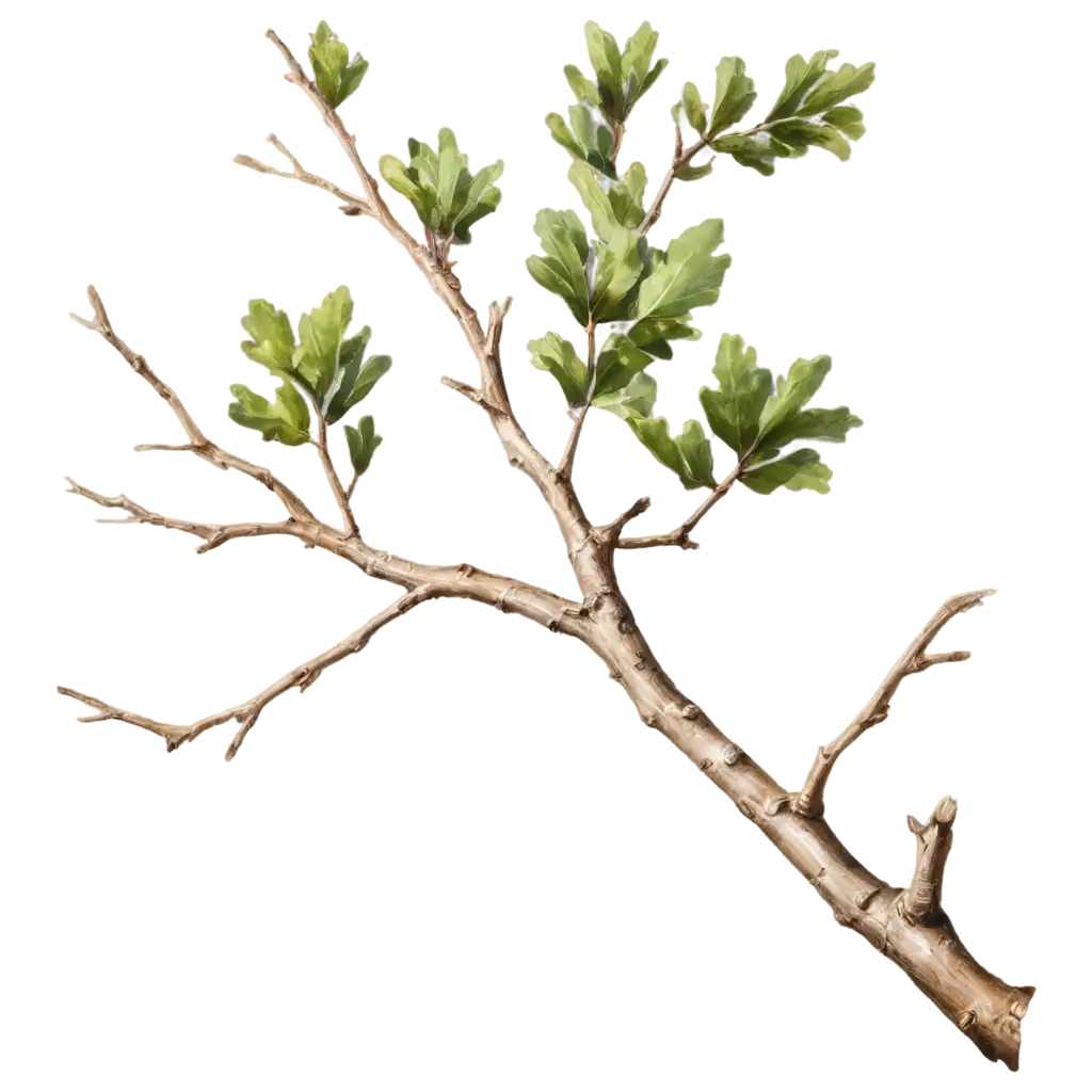 Oak-Branch-Realism-PNG-Image-HighQuality-Transparent-and-Detailed-Visuals