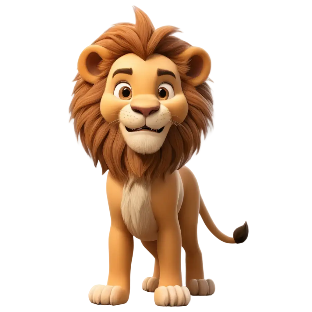 Stunning-Child-Cartoon-Lion-PNG-HighQuality-Imagery-for-Engaging-Visuals