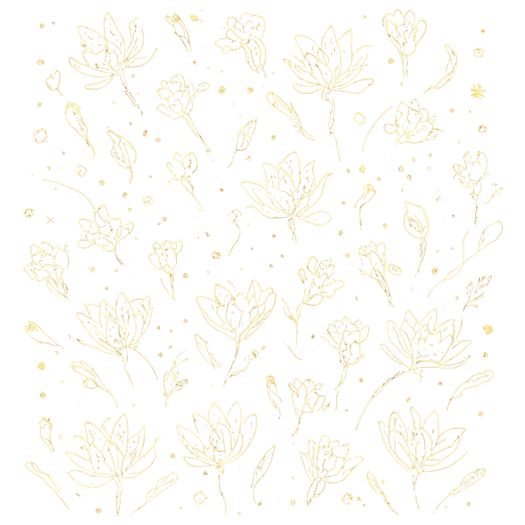 Cosmic flowers pattern