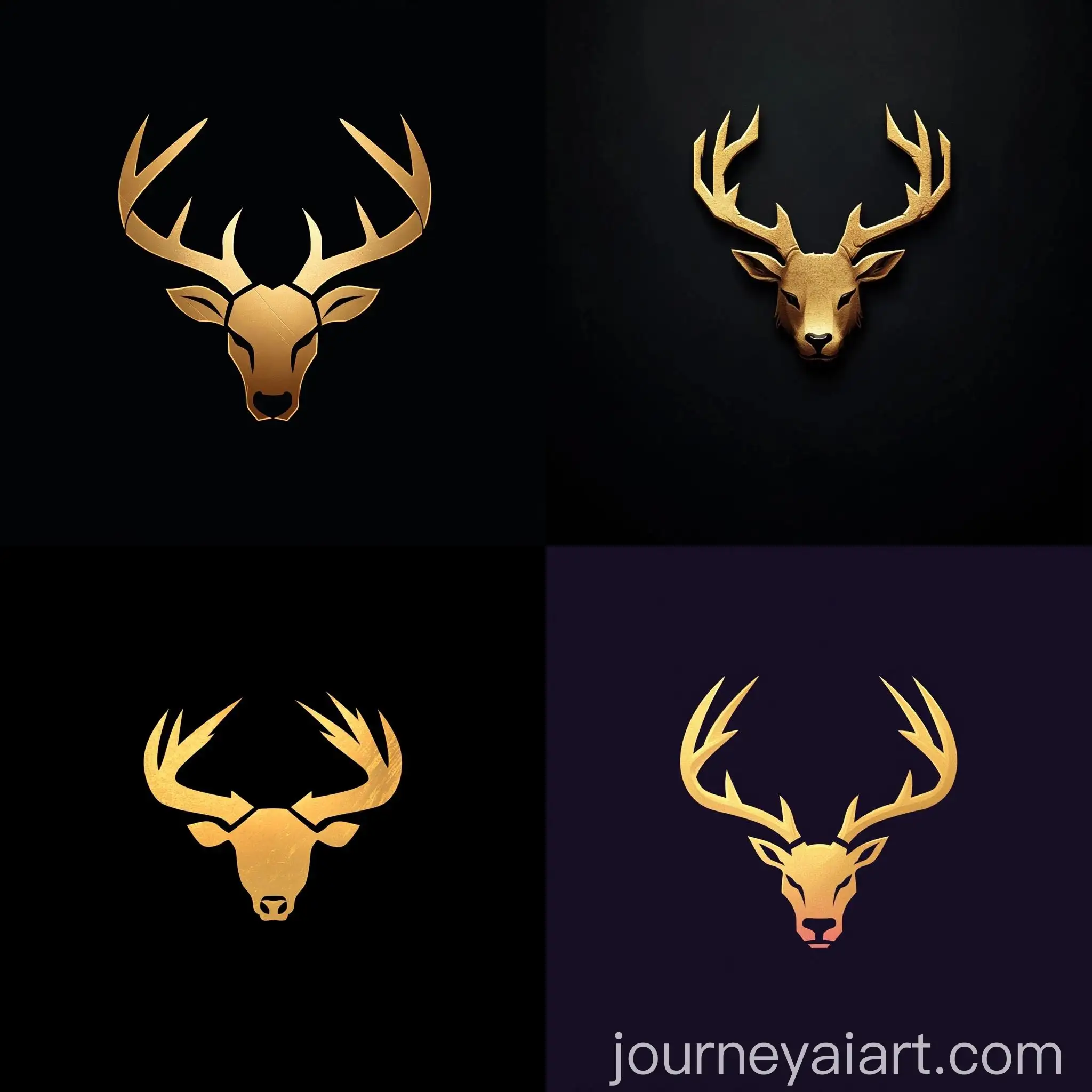 Stag-of-Legends-Logo-Design-in-League-of-Legends-Style