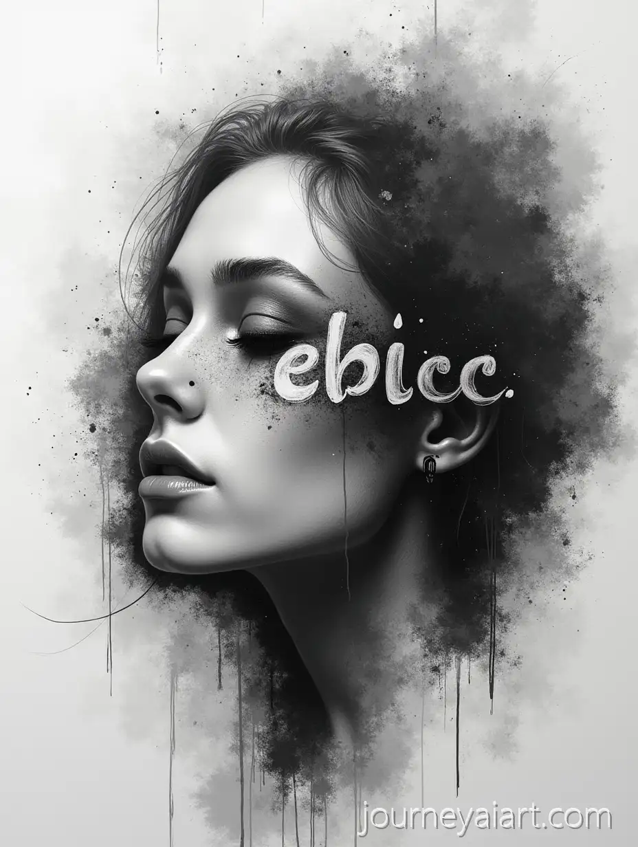 Black-and-White-Image-Combining-Joy-and-SadBlack-and-white-emotionsness-with-SemiTransparent-Debicc-Inscription