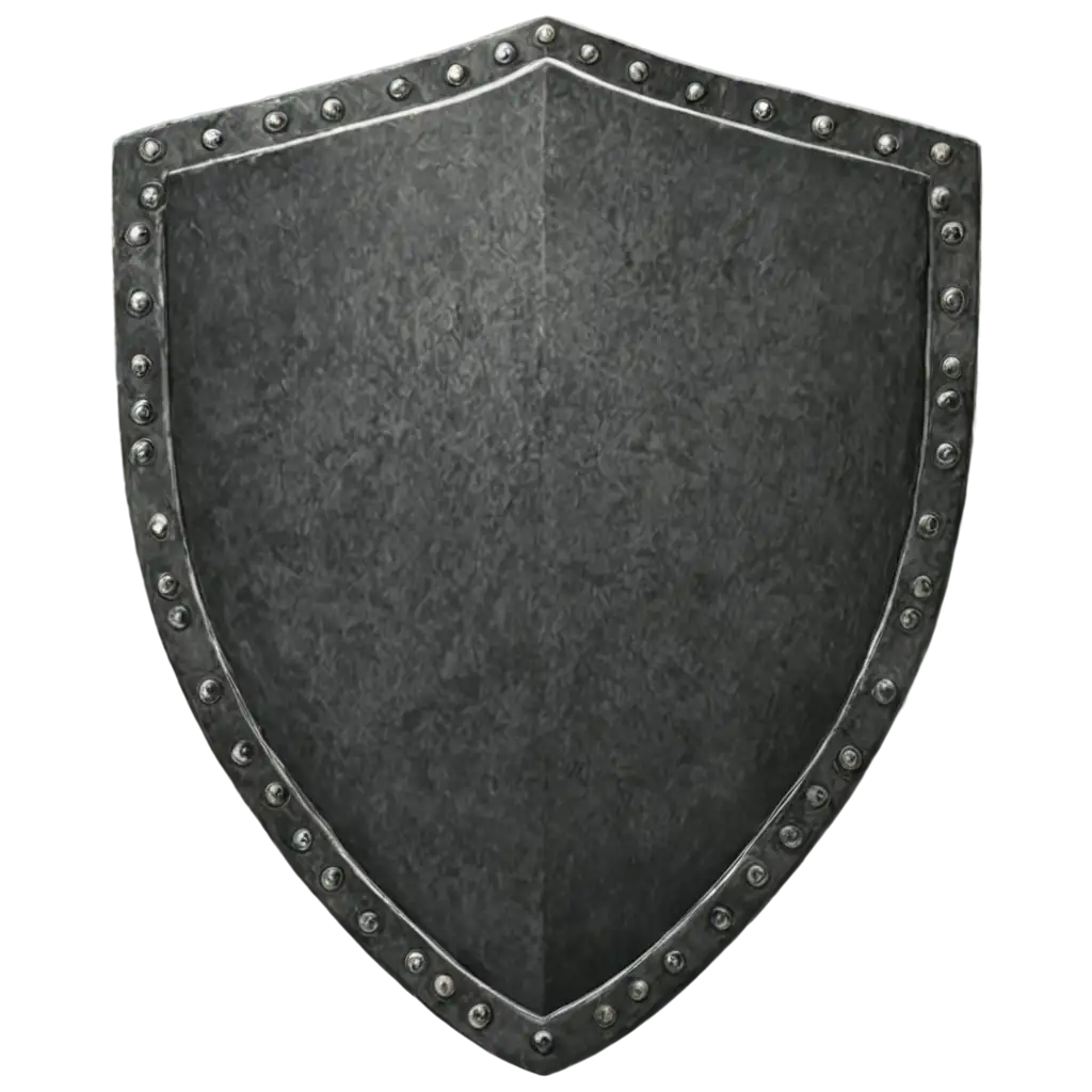 Black-Shield-PNG-HighQuality-Transparent-Image-for-Versatile-Use