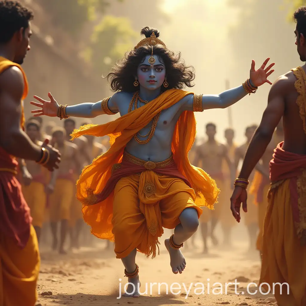 Krishna-Embracing-Sudama-in-Royal-Robes-with-Tears-of-Joy