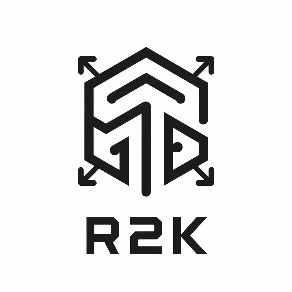 LOGO-Design-for-r2k-Minimalist-Hexagonal-Shield-with-Arrows-for-Digital-Marketing