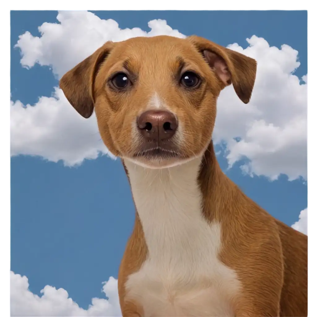 Dog-in-the-Sky-PNG-HighQuality-Image-for-Creative-Projects