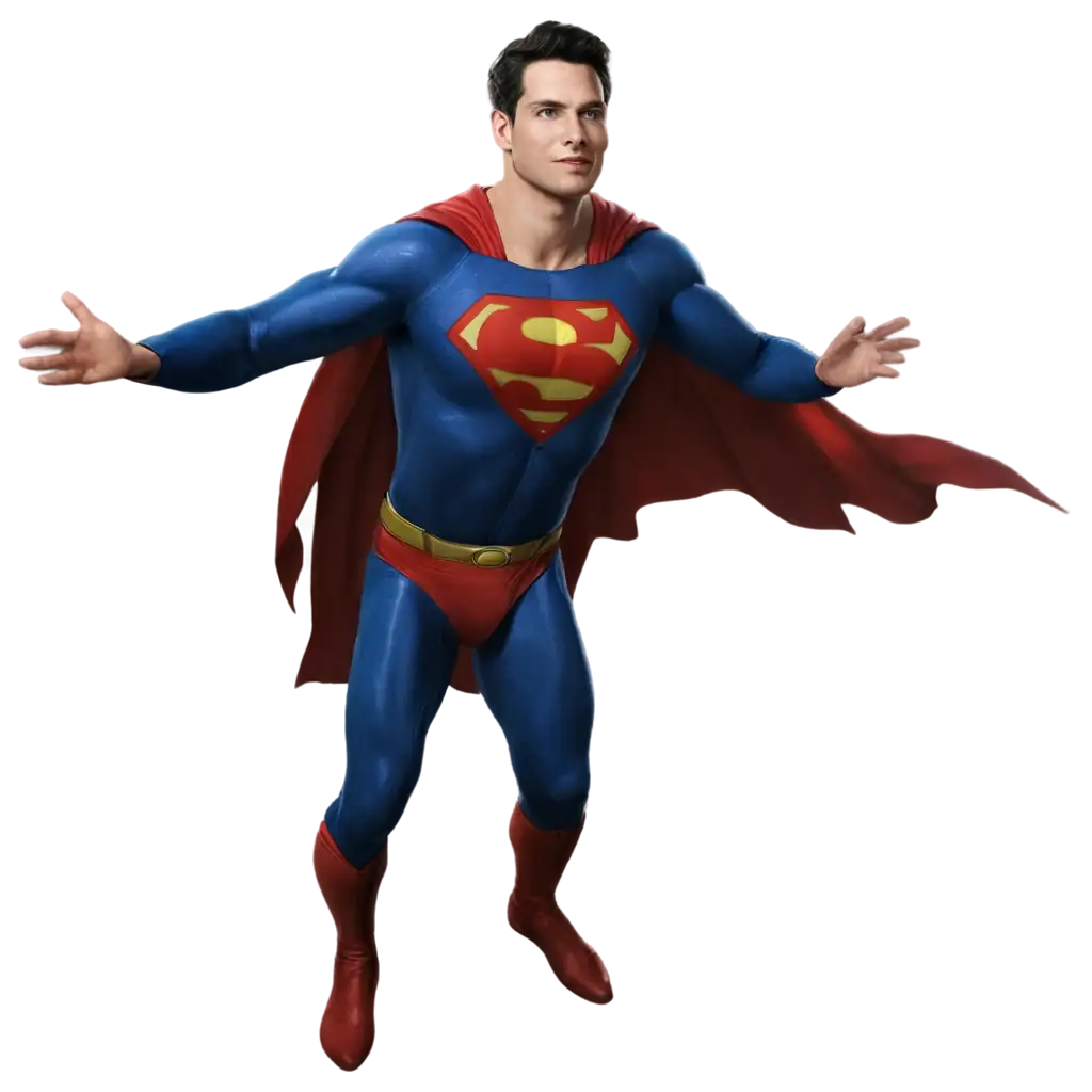 Dynamic-Superman-PNG-Image-Elevate-Your-Visual-Content