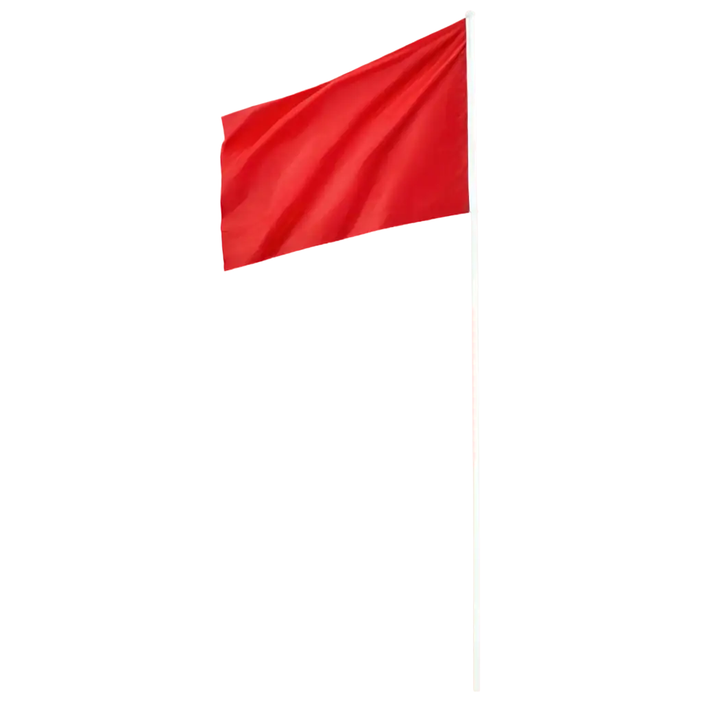 Red-Winning-Flag-PNG-with-White-Metal-Stick-HighQuality-Transparent-Image