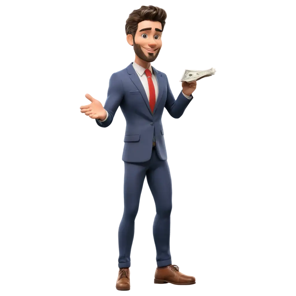 Animated-PNG-of-a-Man-Giving-Money-HighQuality-Transparent-PNG-Image-for-Versatile-Use