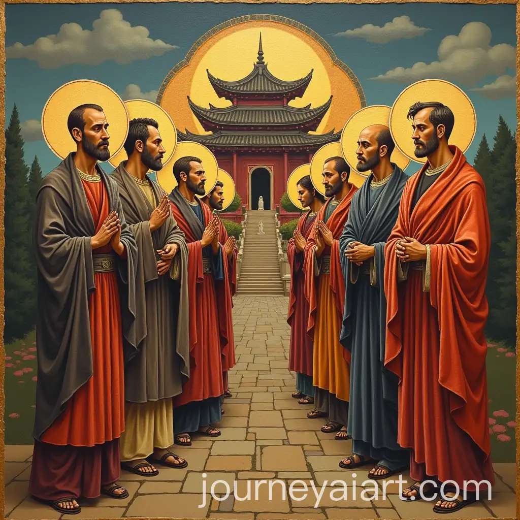 Apostles-of-the-Pagoda-Surrounded-by-Nature