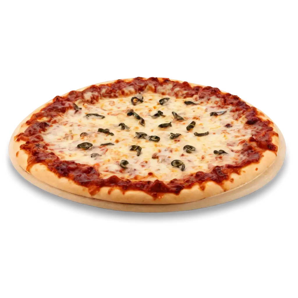 Delicious-Double-Cheese-Margherita-Pizza-PNG-Image-for-Culinary-Creations