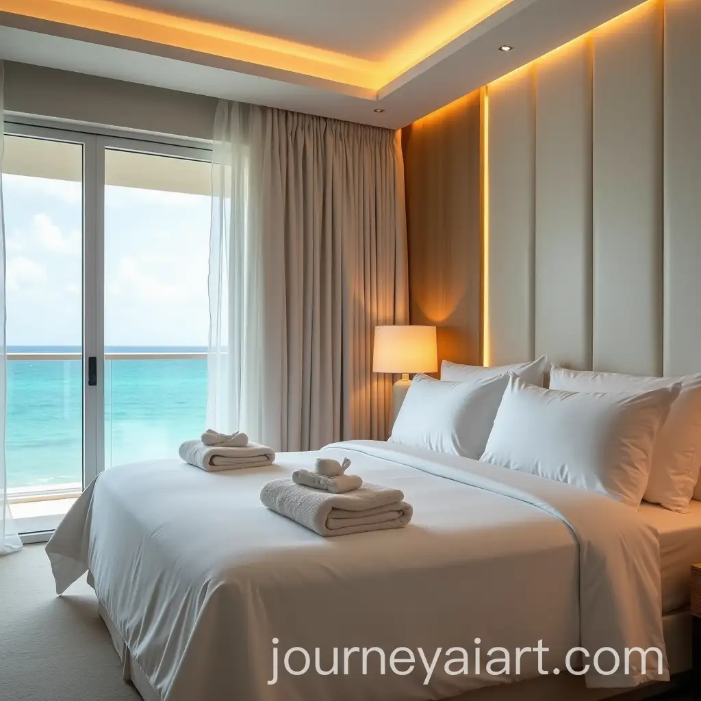 Luxury-Hotel-Room-in-Riviera-Maya-with-Turquoise-Sea-Views-and-Elegant-Minimalist-Design