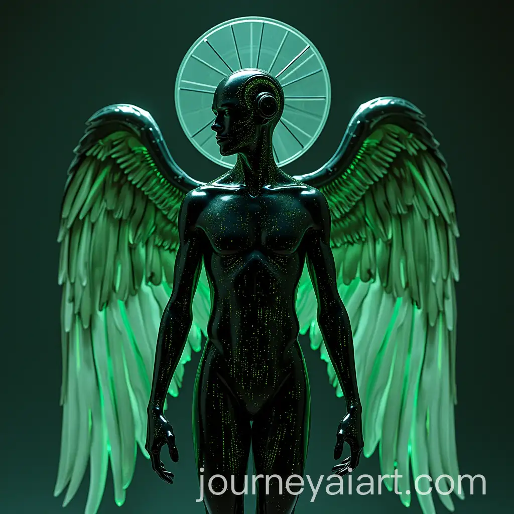 Biomechanical-Angel-with-Gloss-Black-Skin-and-Transparent-Energy-Wings