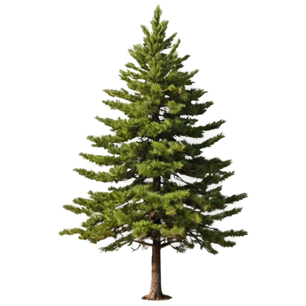 Realistic-Pine-Tree-PNG-Image-with-High-Trunk-Perfect-for-Transparent-Backgrounds-and-Creative-Projects