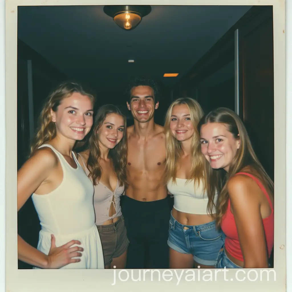 90s-Style-Polaroid-Party-Photo-with-Friends