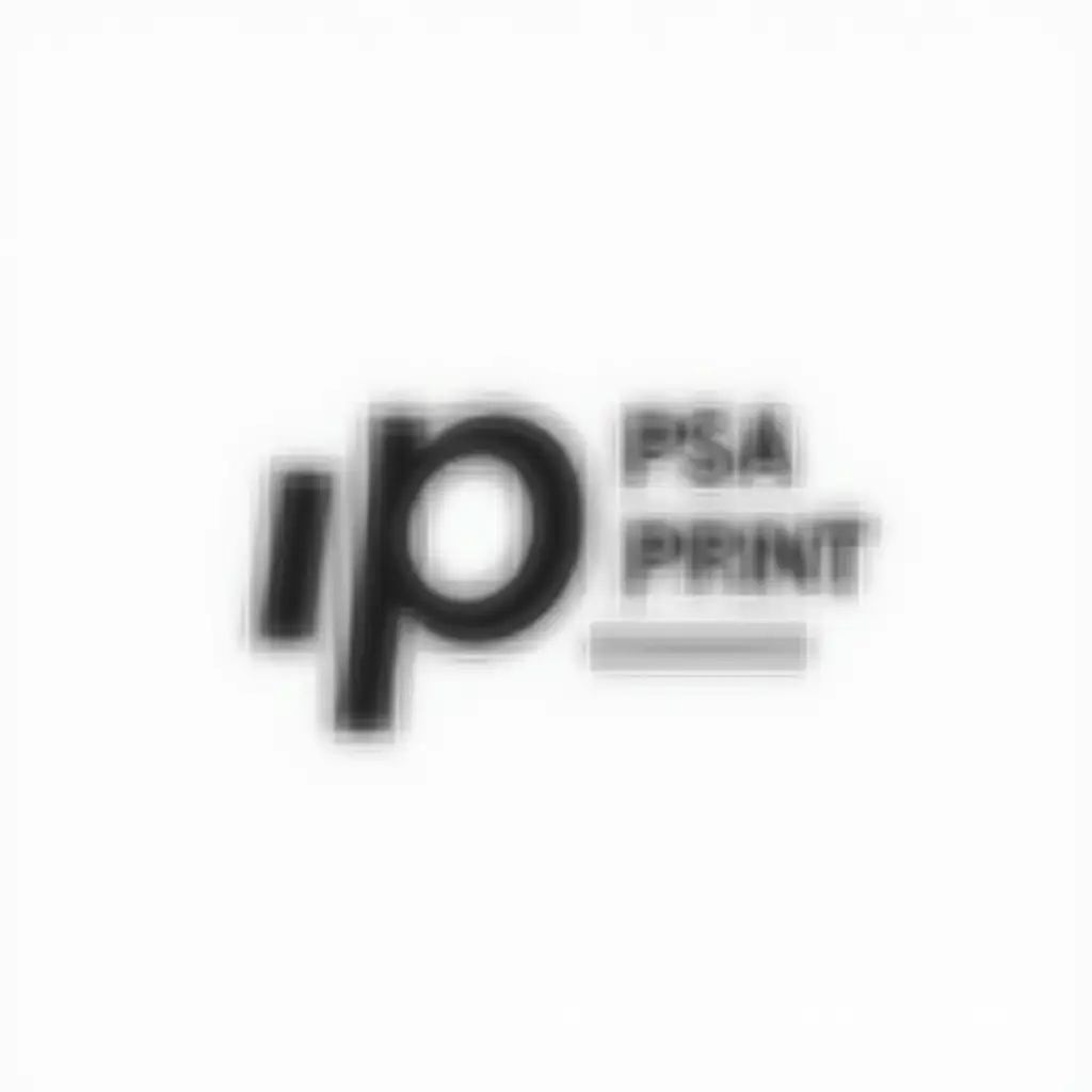 Black-and-White-Text-Logo-for-PSPrint-Printing-House-with-Emphasis-on-PS