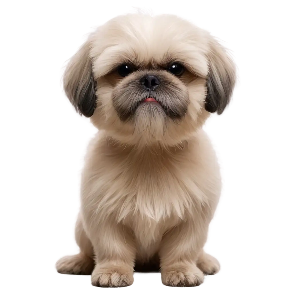 Realistic-Shih-Tzu-PNG-Image-Create-HighQuality-Art-with-Lifelike-Detail