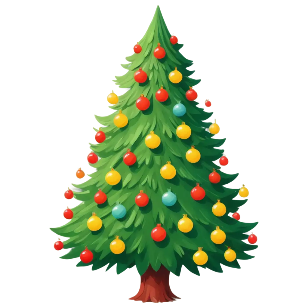 Cartoon-Christmas-Tree-PNG-Image-High-Quality-and-Versatile-for-Holiday-Designs