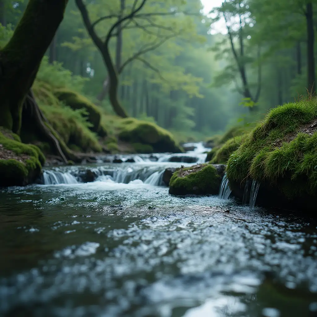 unknown language  in video  audio  with water nature 