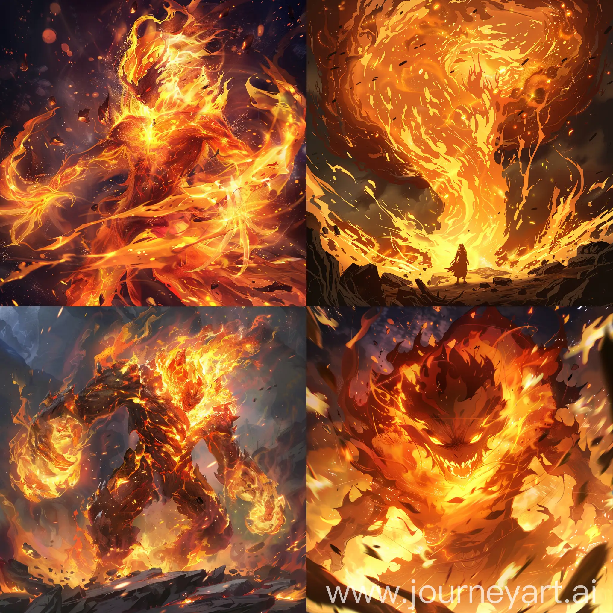 Massive-Fire-Elemental-Magic-2D-Anime-Artwork