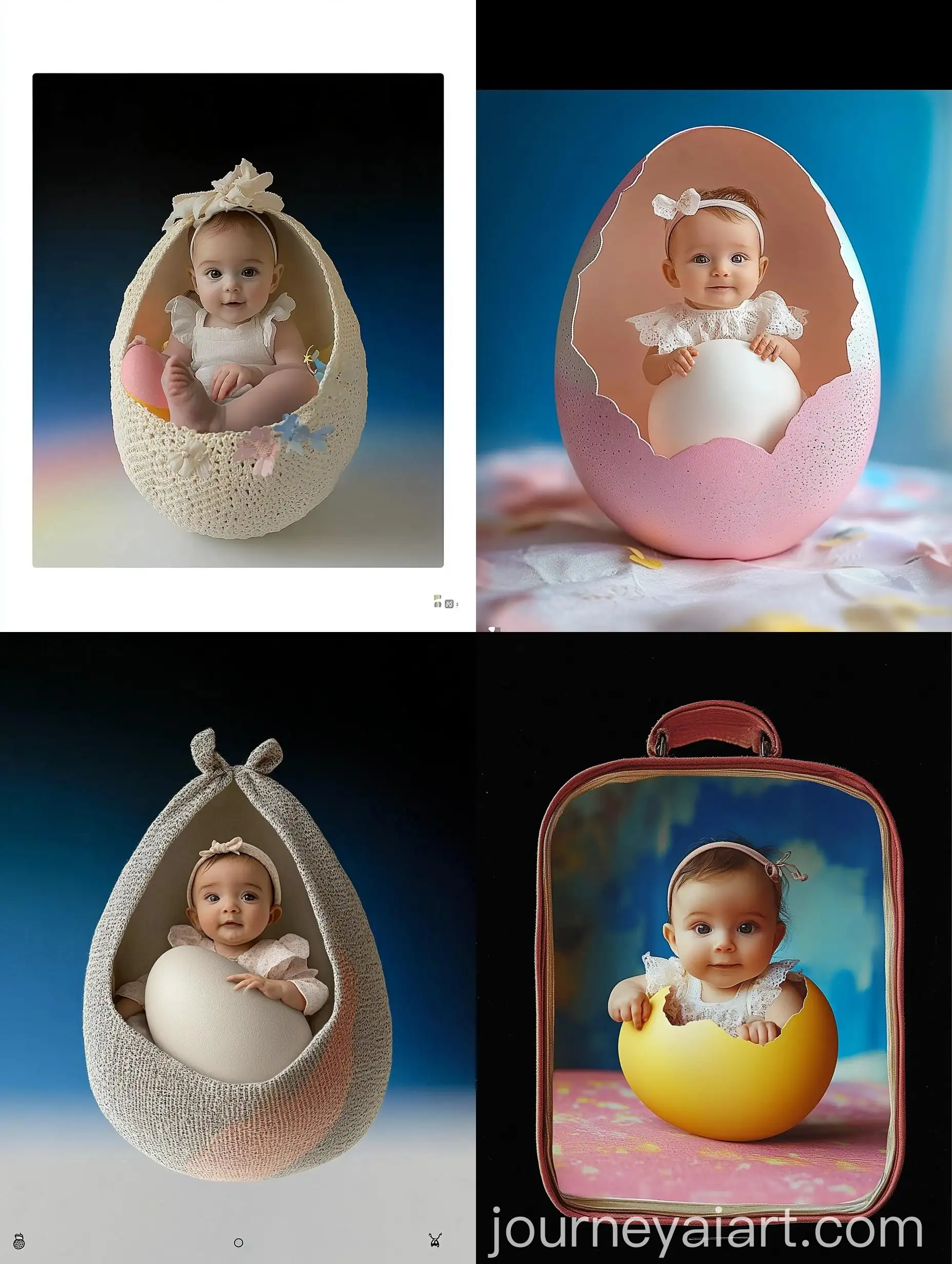Egg-Baby-Girl-Surprise-Cute-Photo-of-a-Baby-Girl-Popping-Out-of-an-Egg