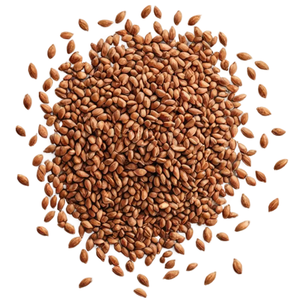 Top-View-of-Flax-Seeds-PNG-Image-for-HighQuality-Visuals