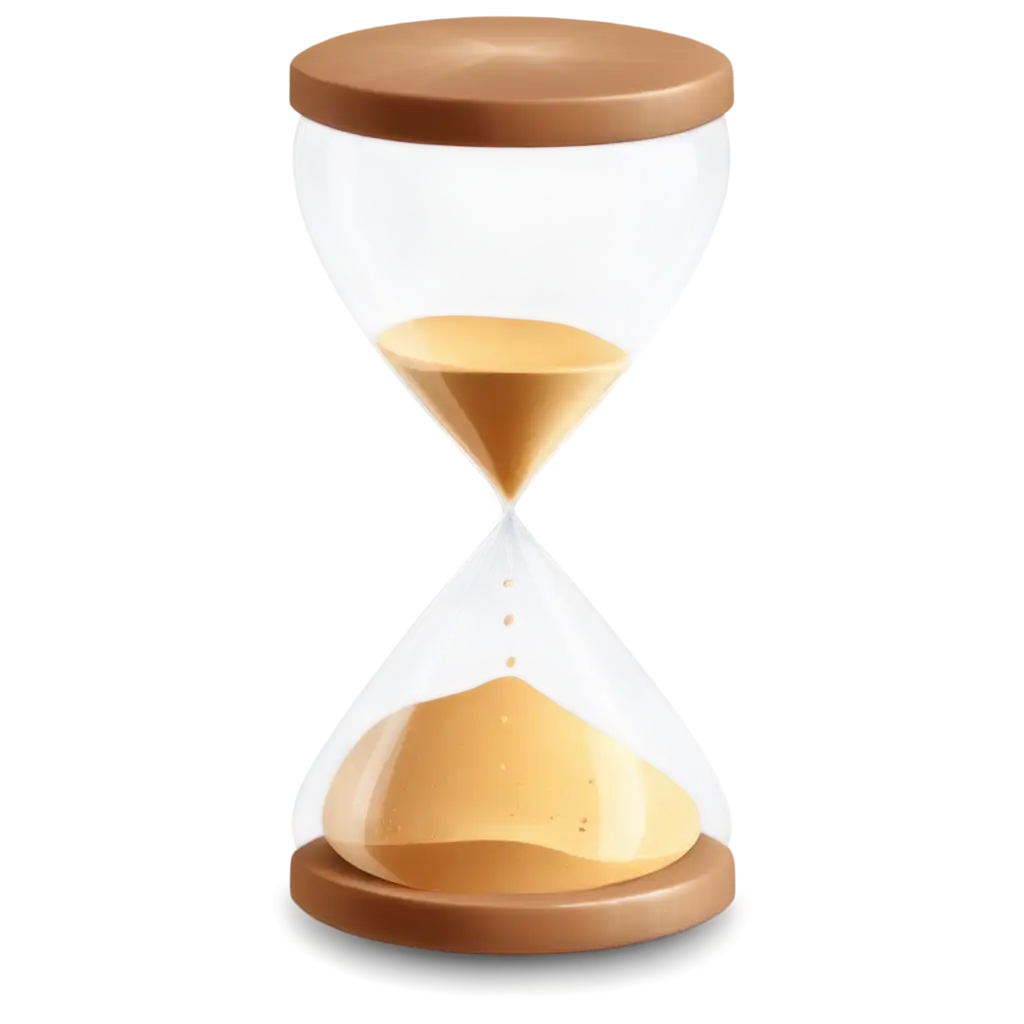 Realistic-Transparent-Sand-Hourglass-PNG-Image-for-Versatile-Usage