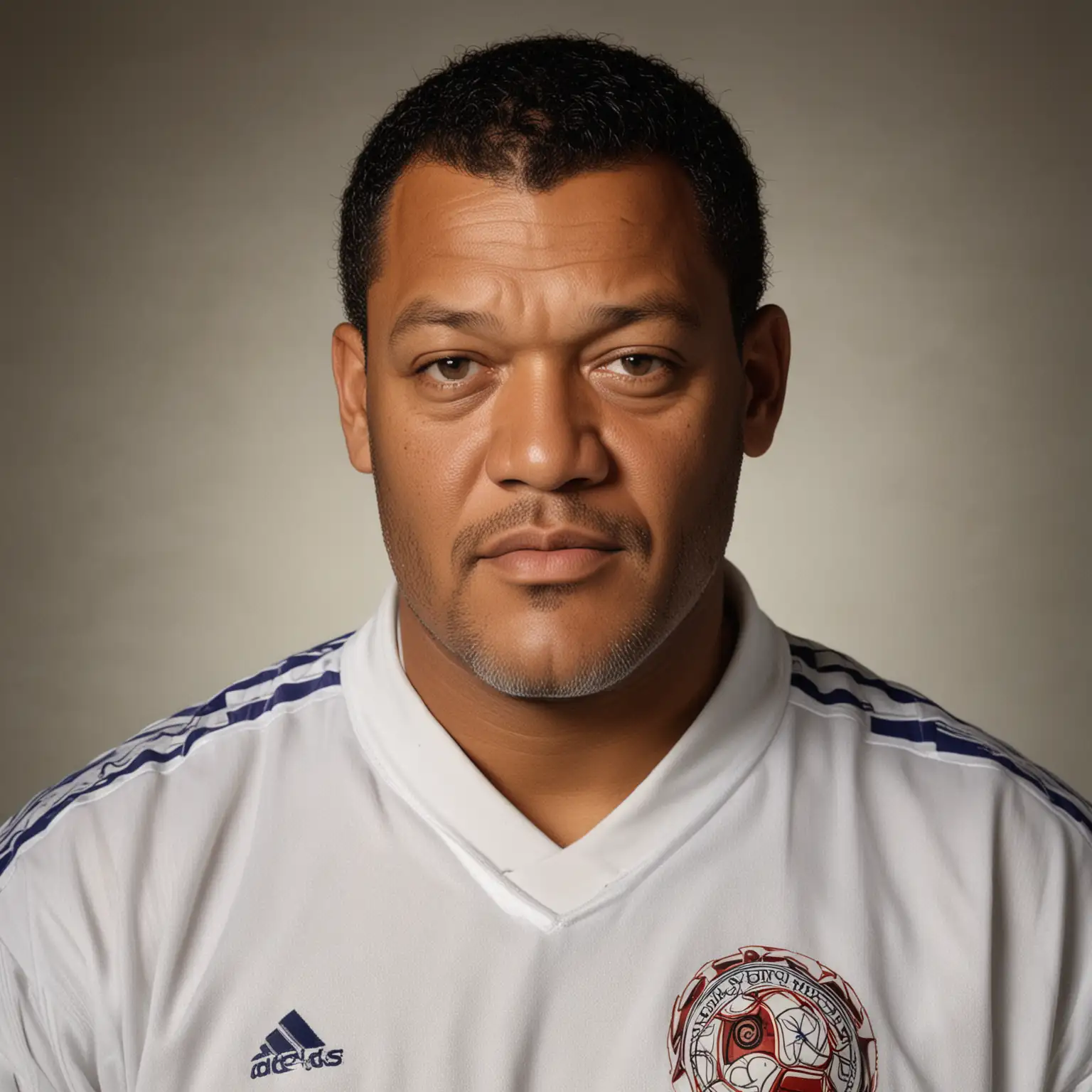 Portrait of Laurence Fishburne Soccer Player