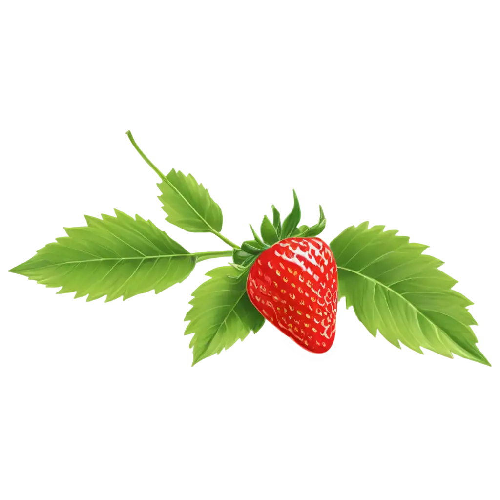 Ultra-High-Quality-PNG-Strawberry-Vector-Image-Hyper-Real-Mecha-Robot-on-City-Background