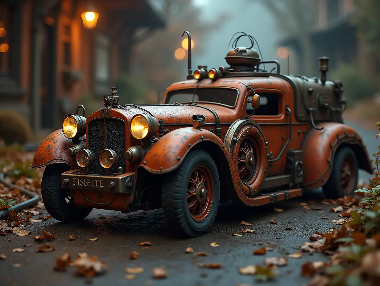 Steampunk 8k-Quality