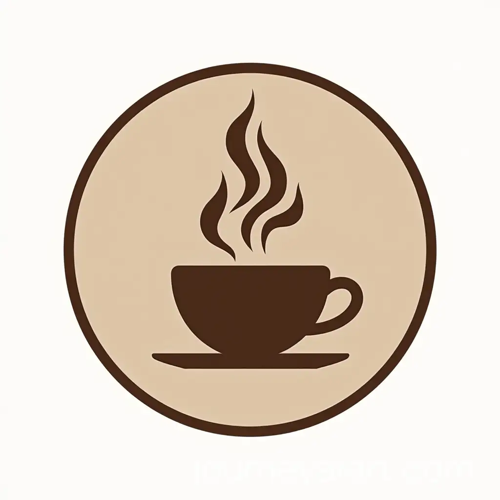 Minimalist-Dark-Brown-Coffee-Shop-Logo-Design