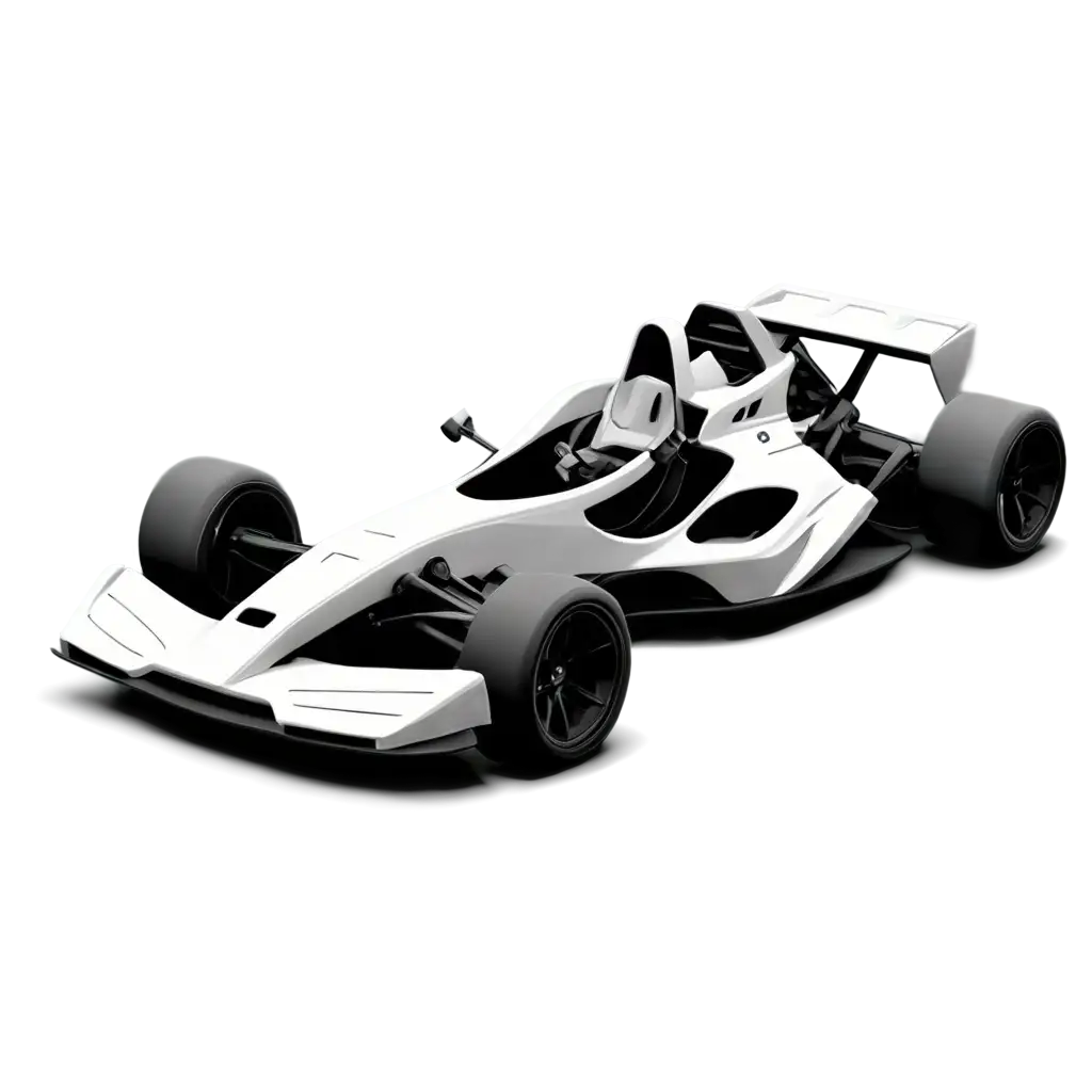 PNG-Image-of-Indoor-Kart-Car-Black-and-White-Construction-Structure