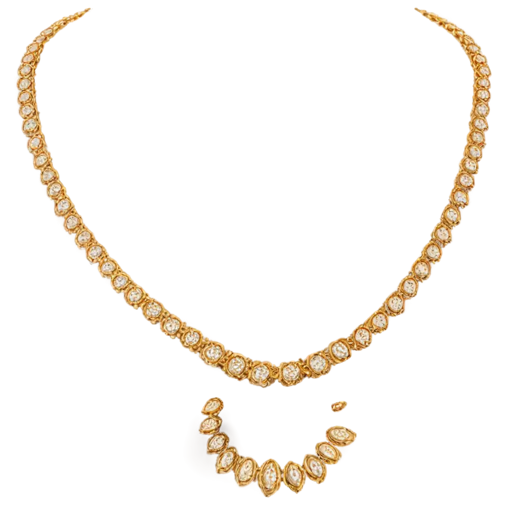 Stunning-Gold-Jewels-Necklace-PNG-Perfect-for-Your-Design-Needs