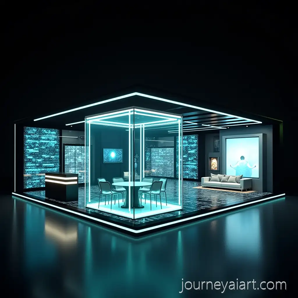 FuturisticFuturistic-cybersecurity-booth-Cybersecurity-Exhibition-Booth-with-LED-Lighting-and-HighTech-Design