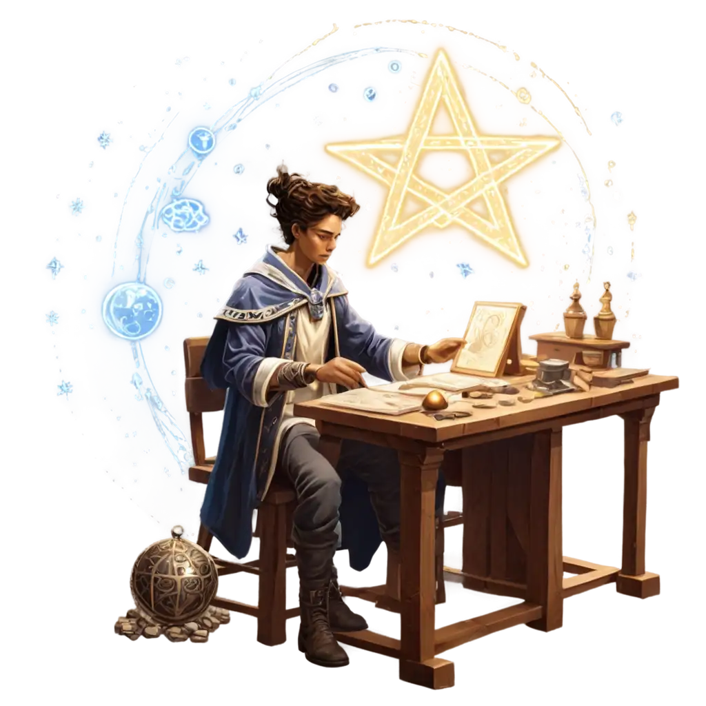 Celestial-Alchemist-PNG-Image-Mystical-Alchemists-Workspace-with-Magical-Potions-and-Celestial-Charts