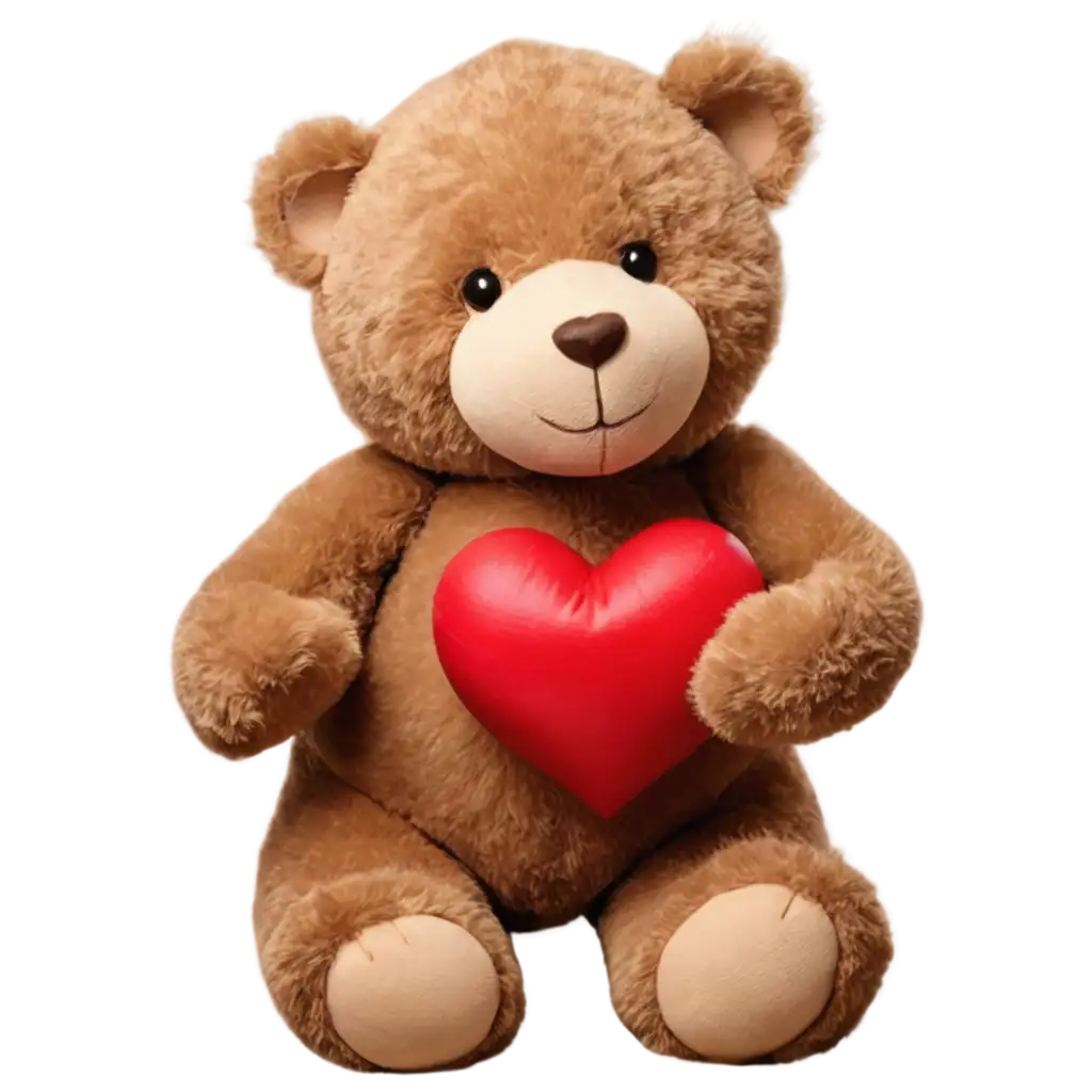 Cute-Teddy-Bear-Holding-a-Heart-PNG-Image-HighQuality-Versatile-Design