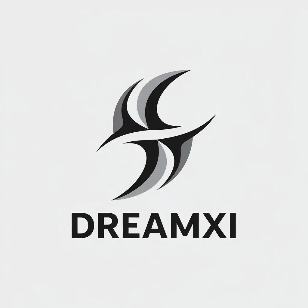 LOGO-Design-for-Dreamxi-Minimalistic-Force-Symbol-for-Sports-Fitness-Industry