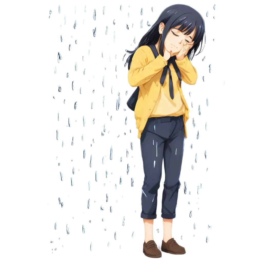 Anime-PNG-Crying-Scene-After-Losing-Mother-in-Rain-Emotional-Artwork-for-Digital-Design