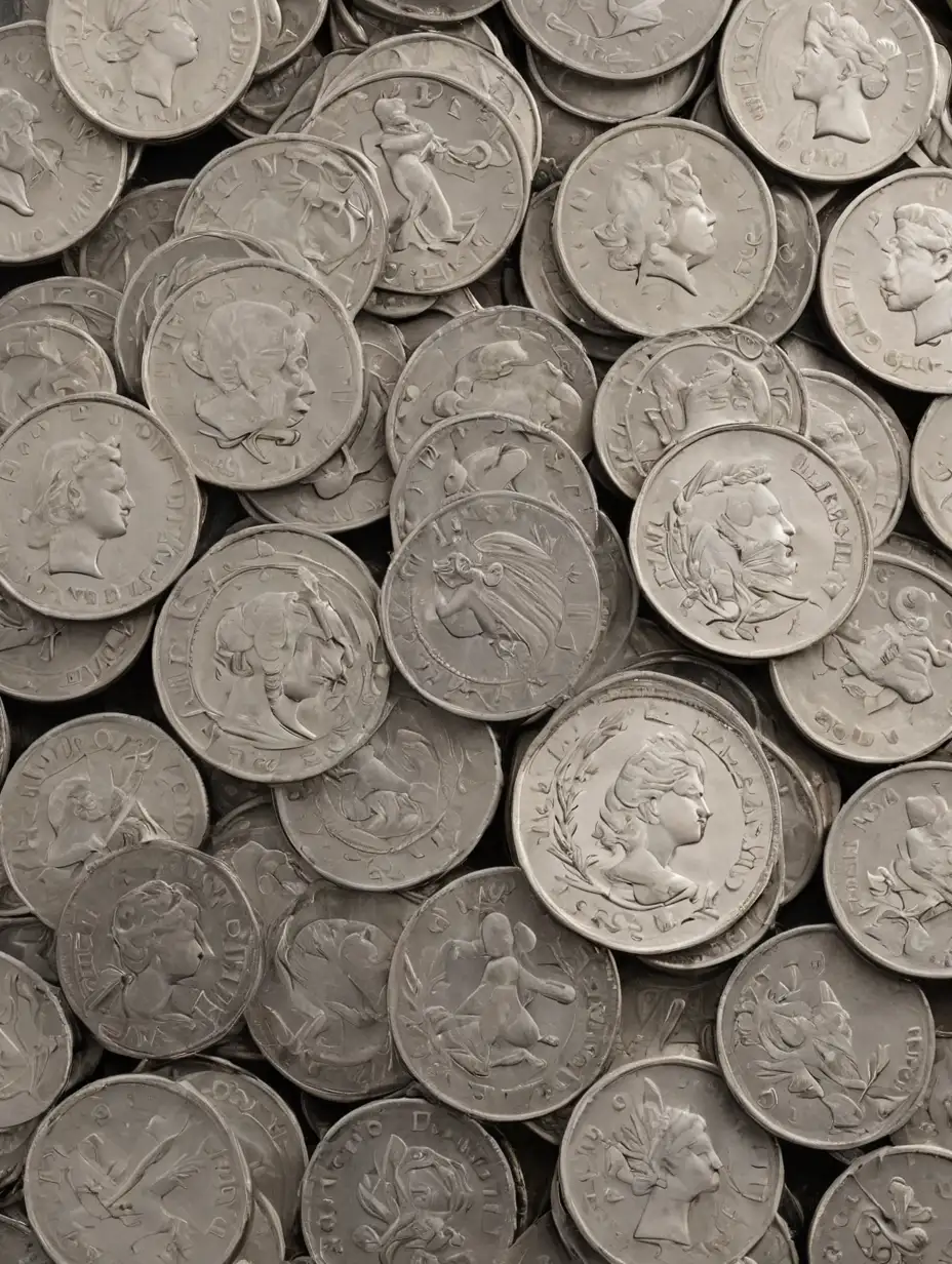 Shiny-Silver-Coins-Collection-and-Investment-Opportunities