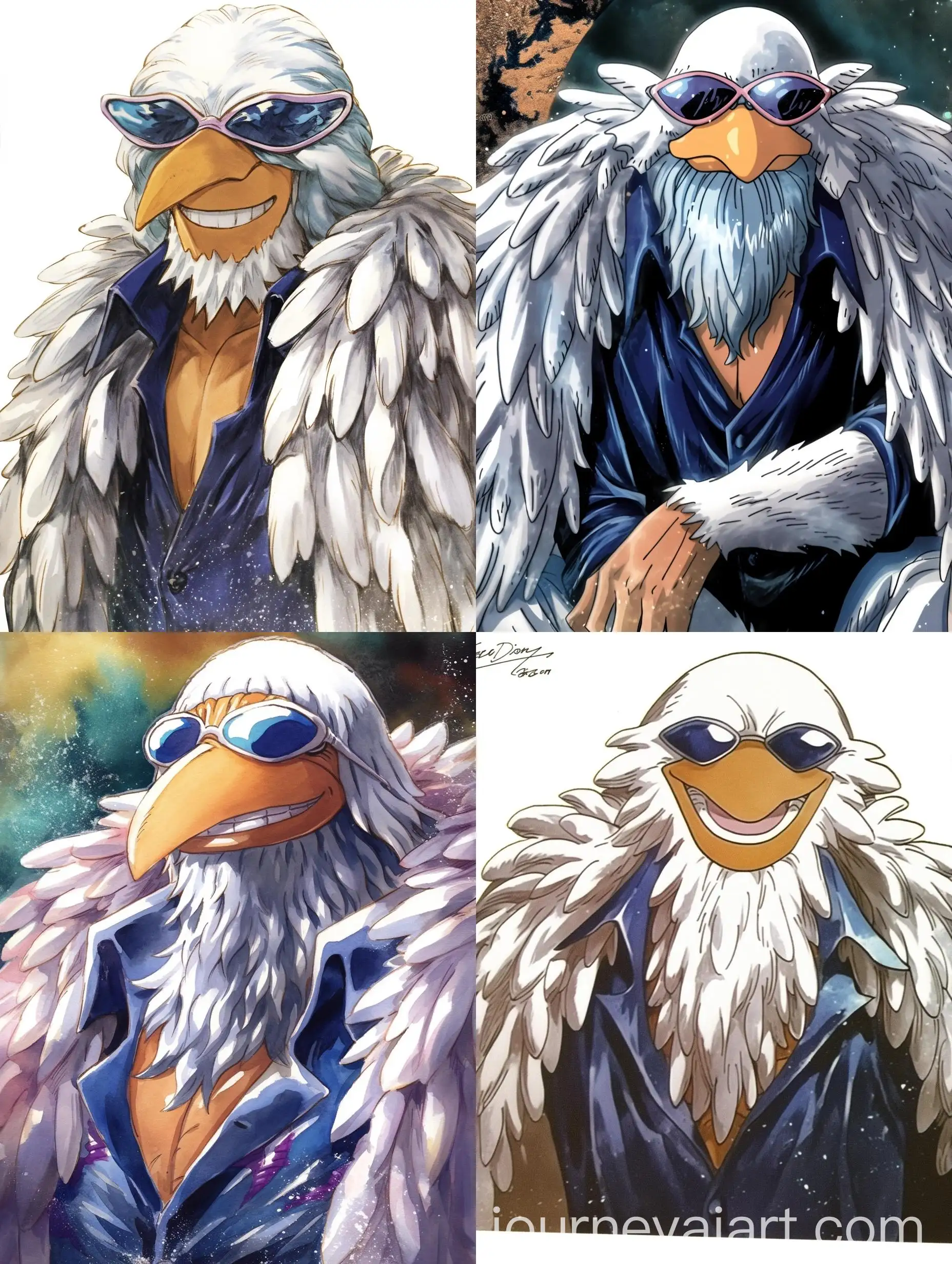 Watercolor-Manga-Character-One-Piece-Style