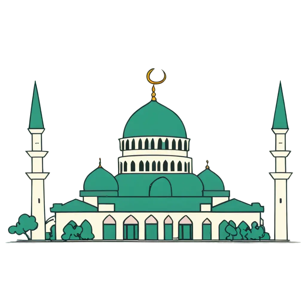 Cartoon-Mosque-PNG-Vibrant-Illustration-for-Digital-Projects