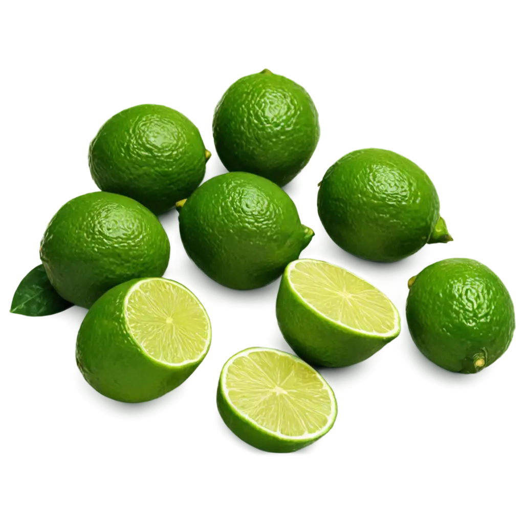 Leaves green fresh lime dense